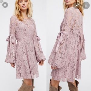 Free People Mauve Ruby dress.